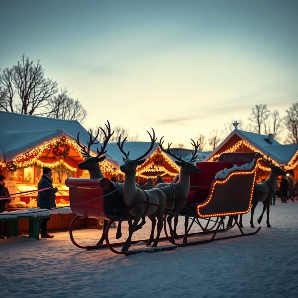 Rennes du Père Noël : noms, ordre et histoire 2026